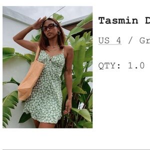 Green Princess Polly tasmin dress